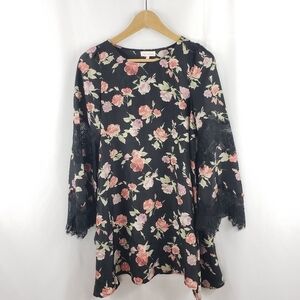 Re:named Floral Boho Mini Dress XS